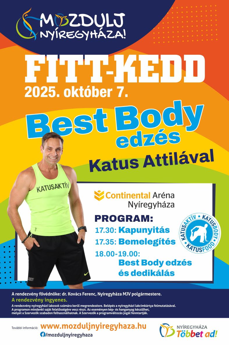 Október 7-én FITT-KEDD!